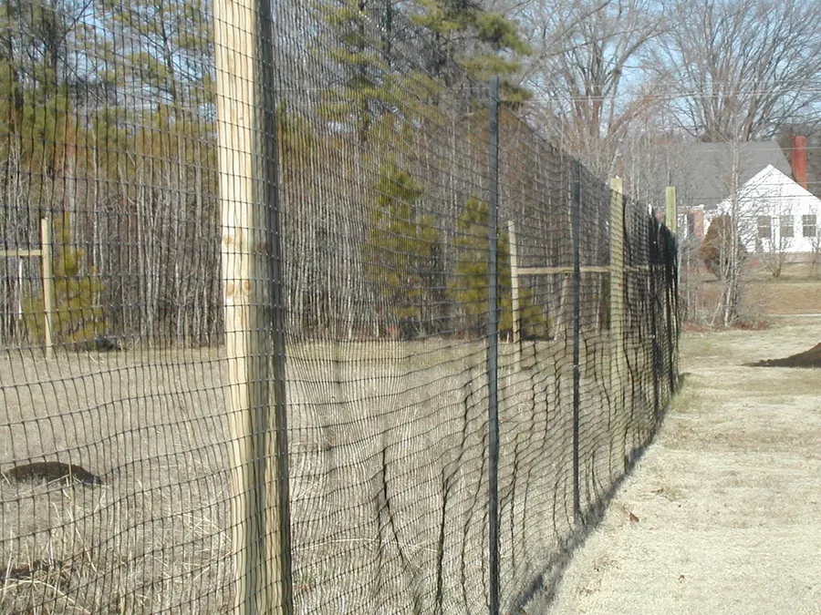 Deer fence example