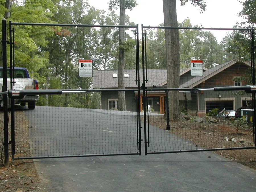 Deer fence example